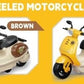 Jack Royal Mini Motorcycle Pull-Back Scooter Toy Multi Color